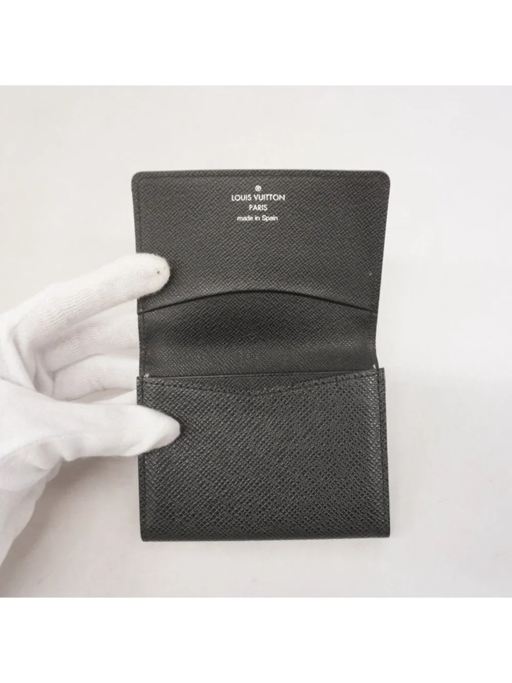 Louis Vuitton Card Case Taiga Business Holder Ardoise